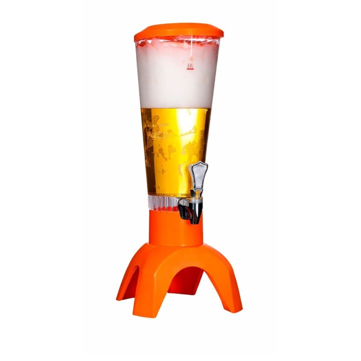 Dispensador Cerveza 3l Con Bocina Bluetooth Y Luz Led Fiesta