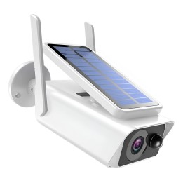 Camara Seguridad Solar Wifi Exterior Full Hd 1080p Fija