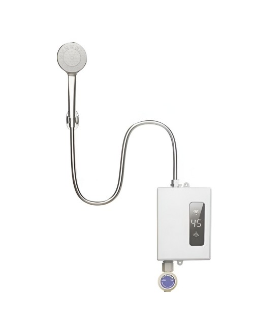 Calentador De Agua Eléctrico Instantáneo Digital Con Ducha