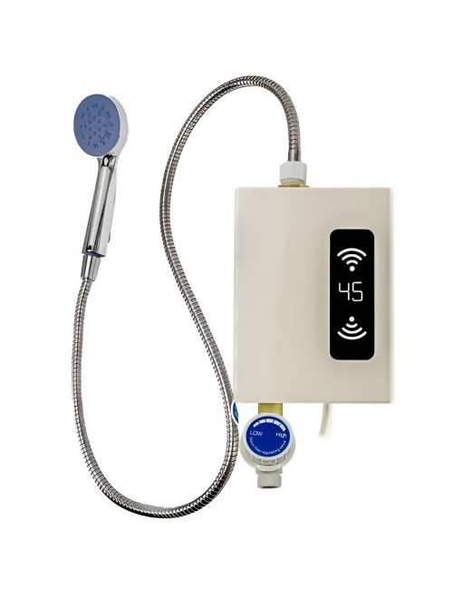 Calentador De Agua Eléctrico Instantáneo Digital Con Ducha