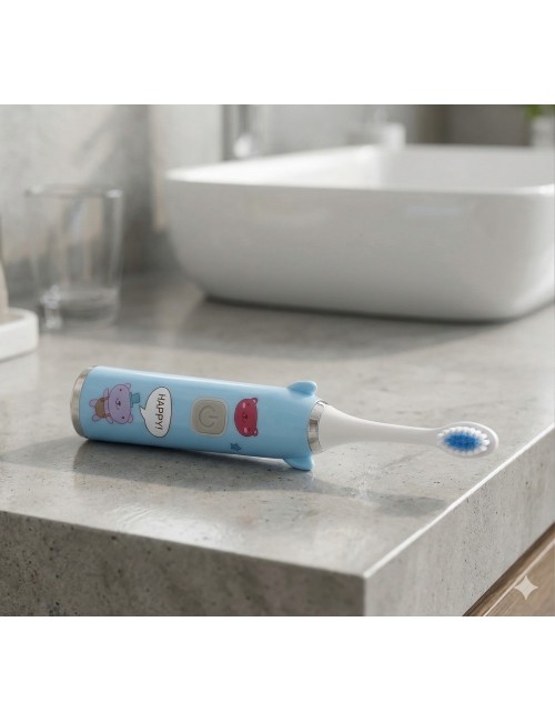Cepillo Eléctrico Infantil Con Repuesto + Batería Incluida