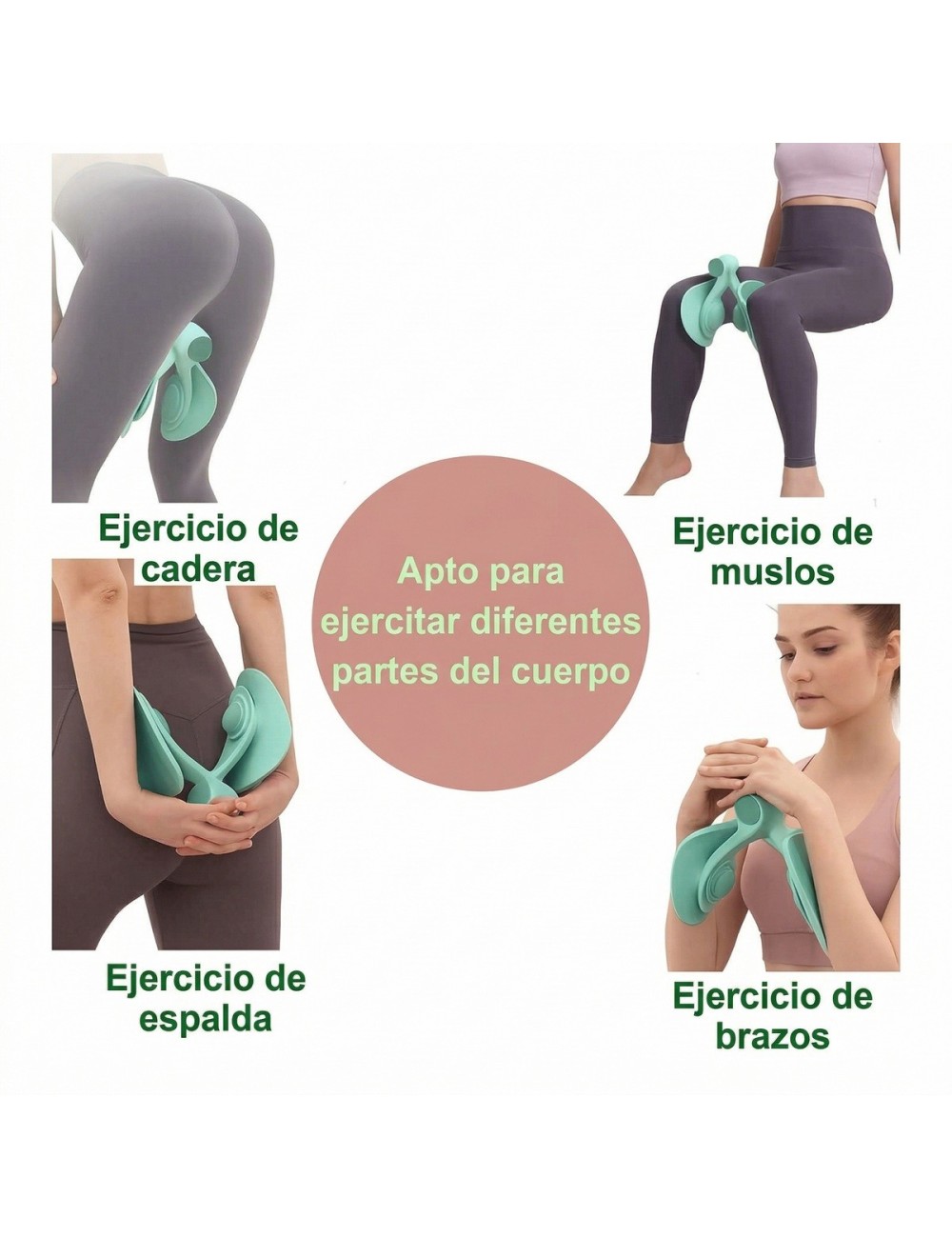 Ejercitador De Muslos Y Pelvis Multifuncional Tonificador