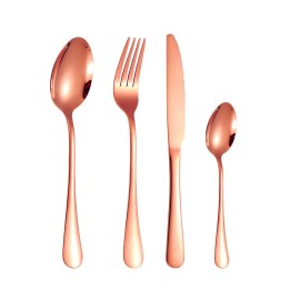Set De Cubiertos Acero Inoxidable Premium 24 Piezas +estuche