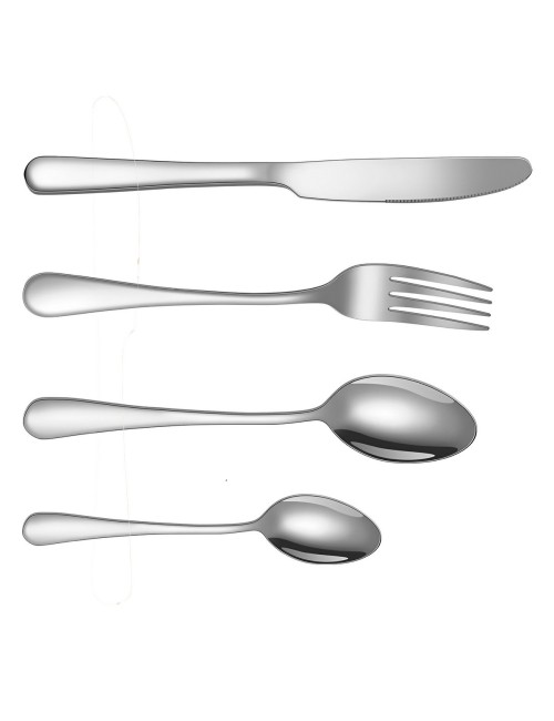 Set De Cubiertos Acero Inoxidable Premium 24 Piezas +estuche