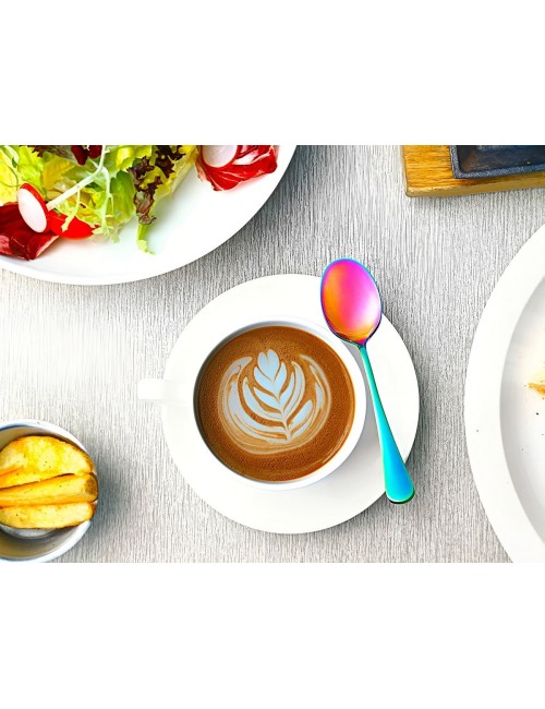 Set De Cubiertos Acero Inoxidable Premium 24 Piezas +estuche