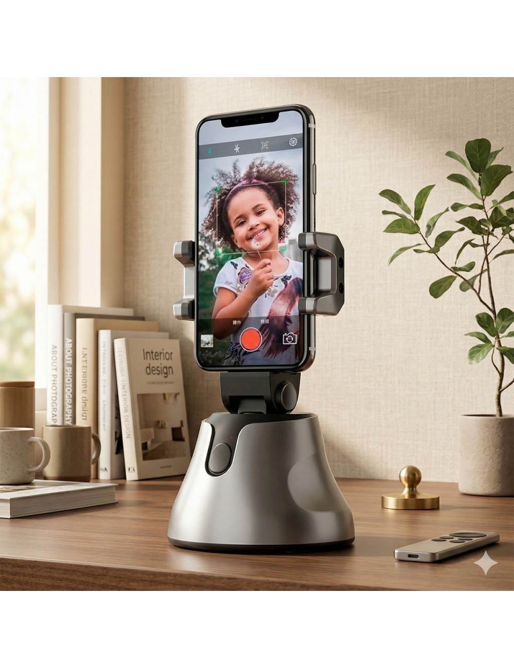 Soporte Robot Celular Seguimiento Facial 360 Inteligente
