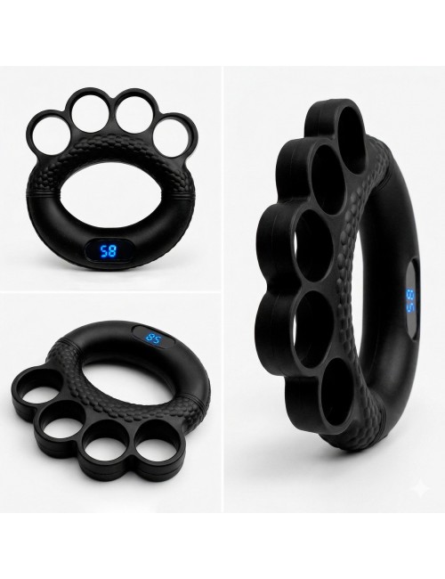 Fortalecedor De Agarre Digital Con Contador Ejercitador Mano