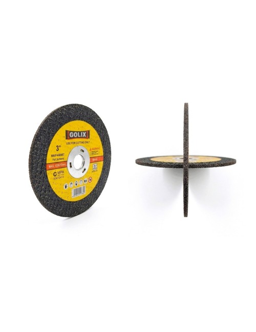 Disco De Corte Metal 3 Pulgadas Golix Acero Inoxidable 75mm