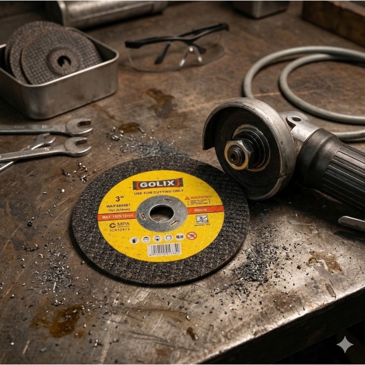 Disco De Corte Metal 3 Pulgadas Golix Acero Inoxidable 75mm