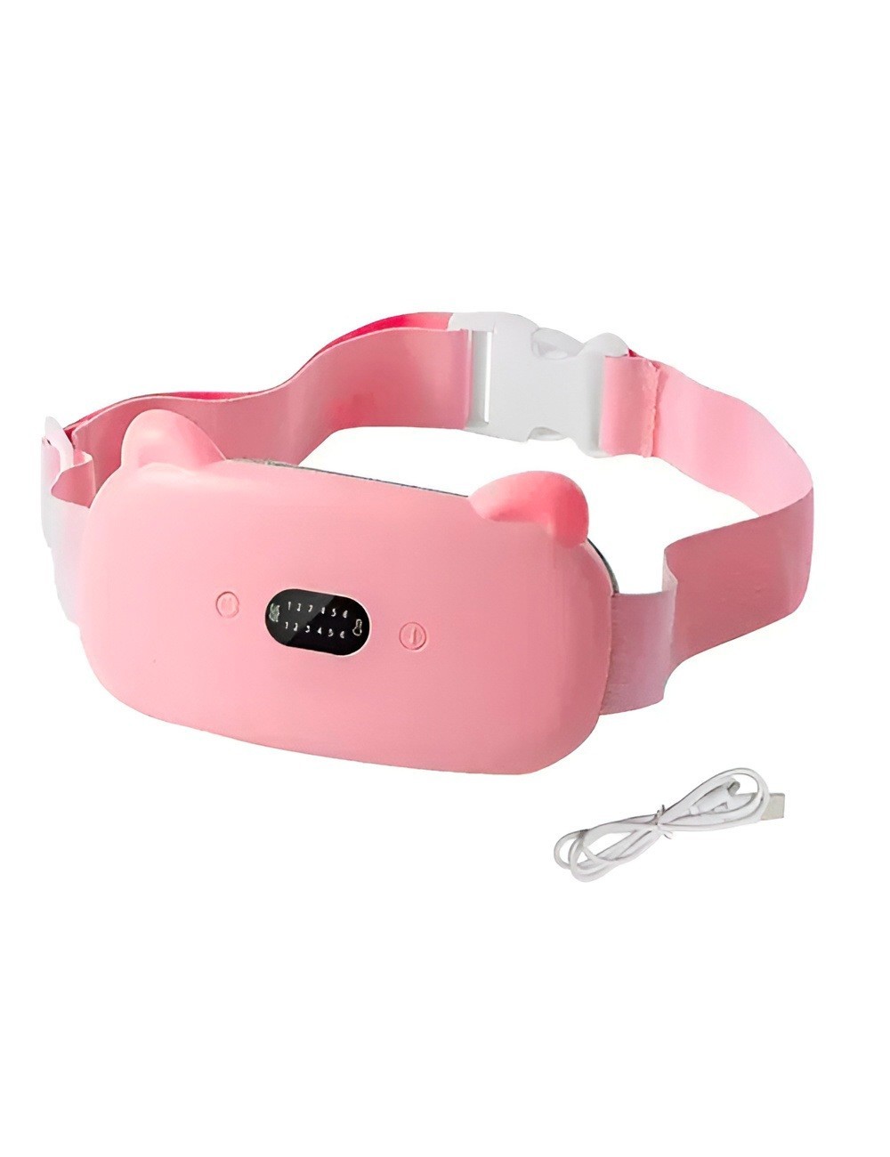 Cinturón Térmico Masajeador Menstrual Alivio Dolor Abdominal