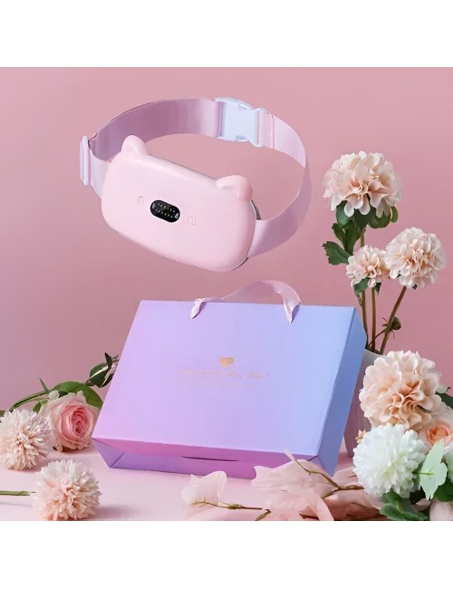 Cinturón Térmico Masajeador Menstrual Alivio Dolor Abdominal