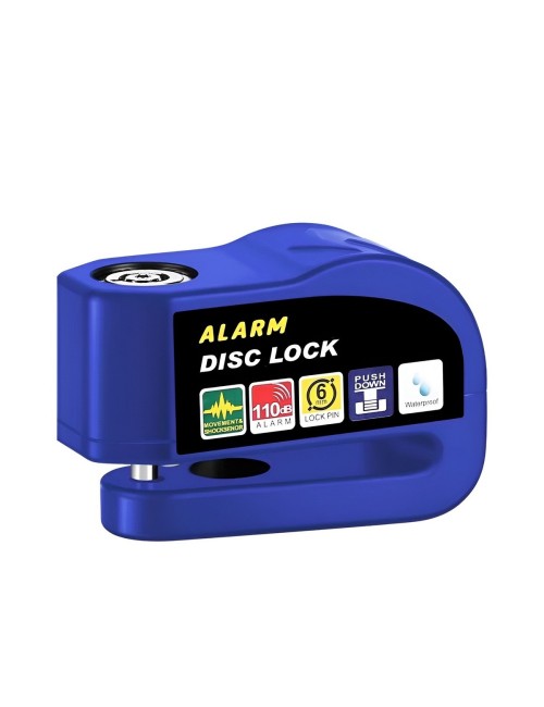 Candado-alarma Freno Disco Seguridad Motocicleta Bici Uknow
