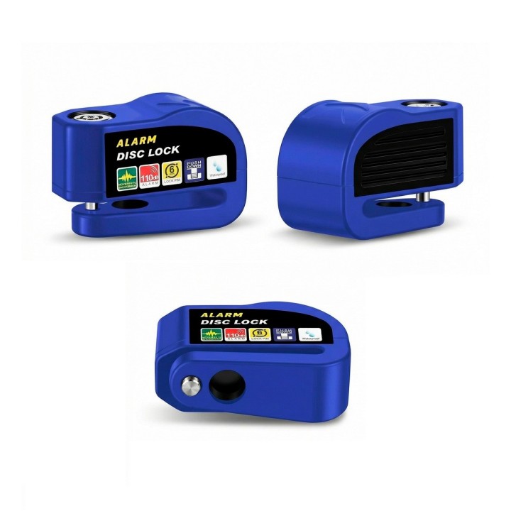 Candado-alarma Freno Disco Seguridad Motocicleta Bici Uknow