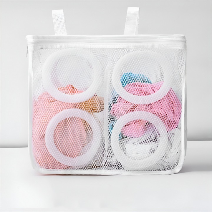Bolsa De Lavado Para Tenis Malla Protectora Lavadora Mediana