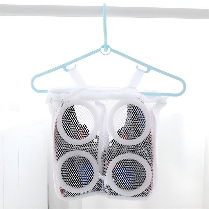 Bolsa De Lavado Para Tenis Malla Protectora Lavadora Grande
