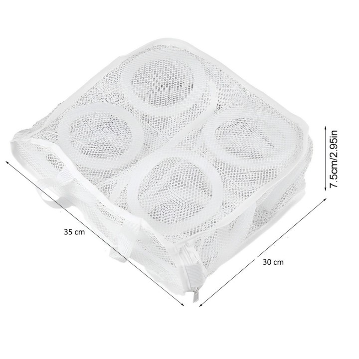 Bolsa De Lavado Para Tenis Malla Protectora Lavadora Grande