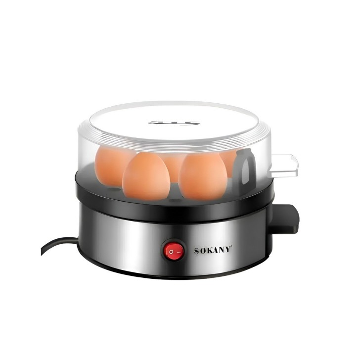Cocinador De Huevos Eléctrico Acero Inoxidable 7 Huevos 360w