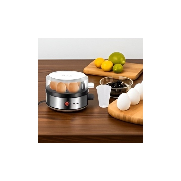 Cocinador De Huevos Eléctrico Acero Inoxidable 7 Huevos 360w