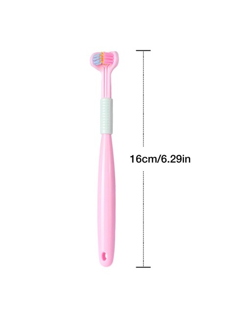 Cepillo Dental Infantil 3 Lados Limpieza 360 Oral Completa