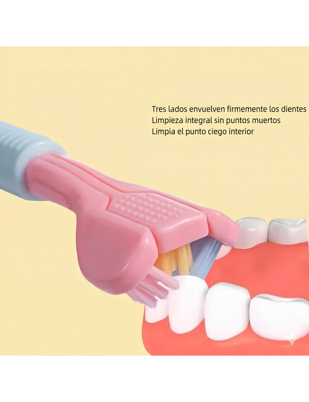 Cepillo Dental Infantil 3 Lados Limpieza 360 Oral Completa