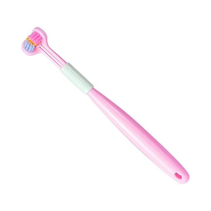 Cepillo Dental Infantil 3 Lados Limpieza 360 Oral Completa