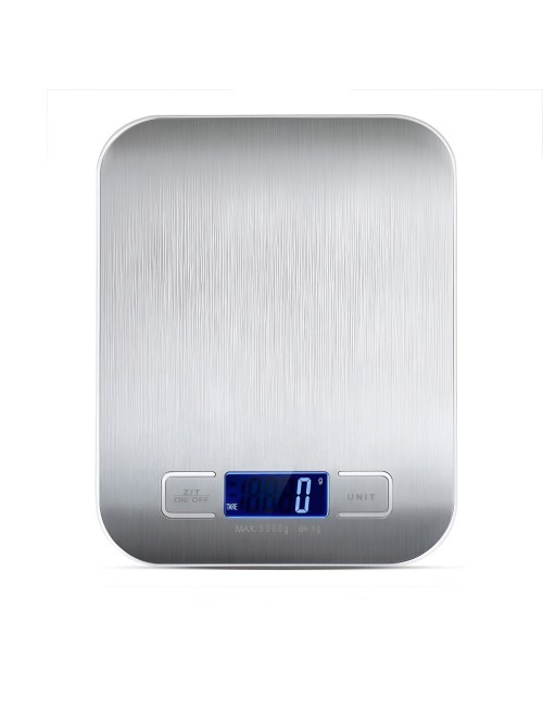 Báscula Digital De Cocina Acero Inoxidable 10kg Precisión