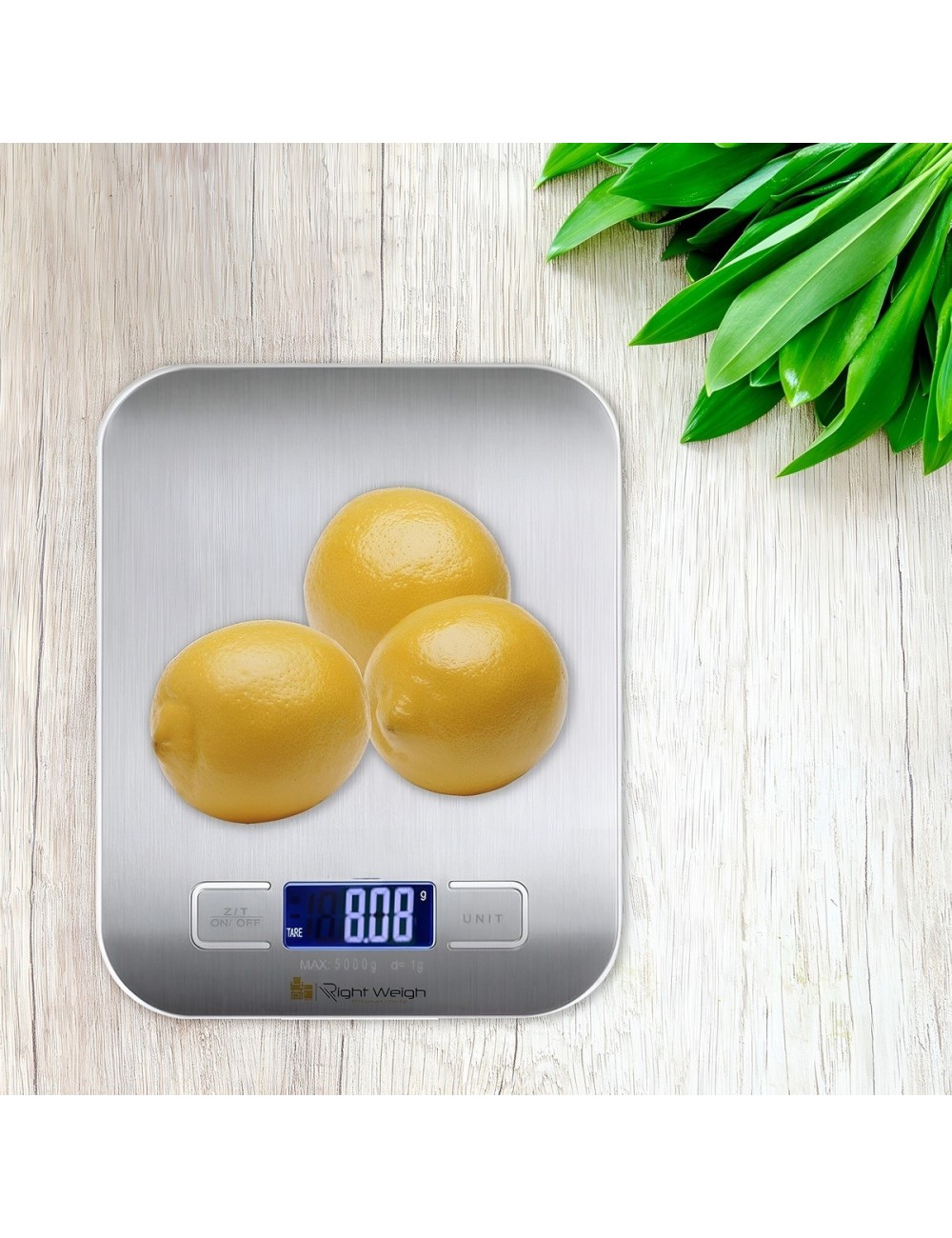 Báscula Digital De Cocina Acero Inoxidable 10kg Precisión