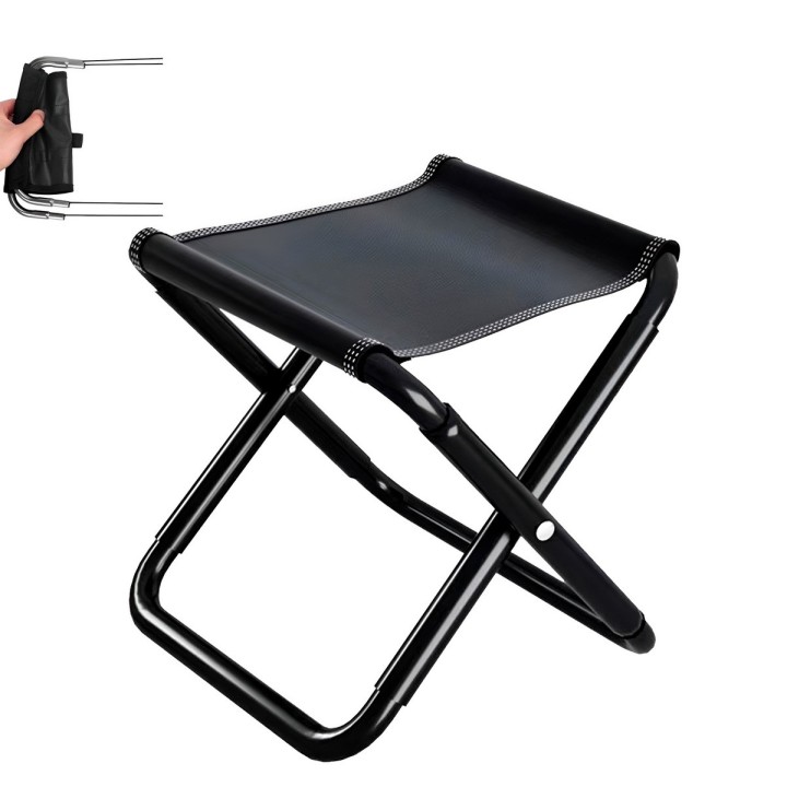 Silla Banqueta Plegable Camping Pesca Portátil Impermeable