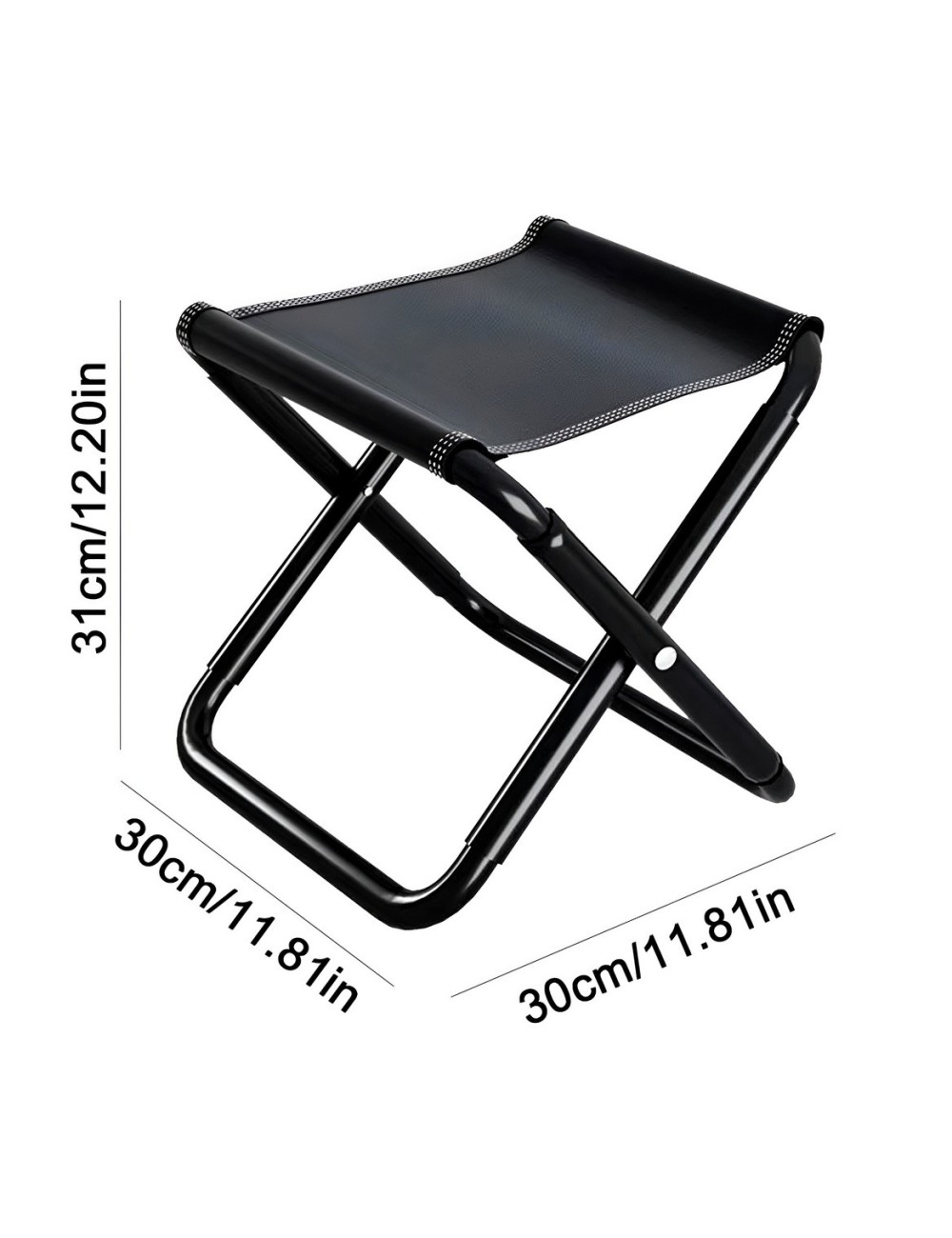 Silla Banqueta Plegable Camping Pesca Portátil Impermeable