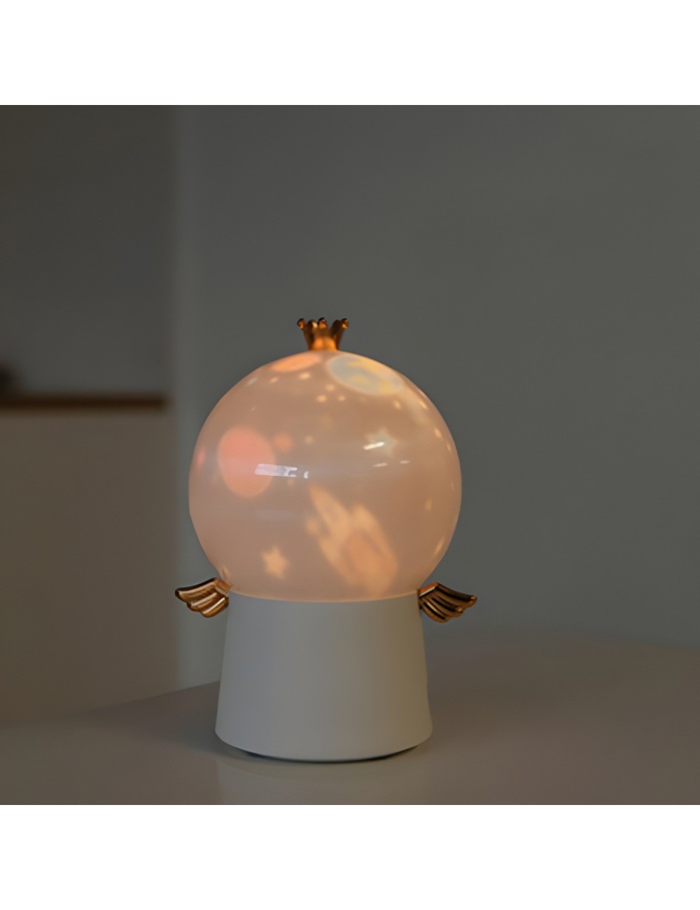 Lámpara Proyector Galaxia Niños Luz Nocturna Recargable Usb