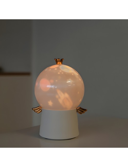 Lámpara Proyector Galaxia Niños Luz Nocturna Recargable Usb