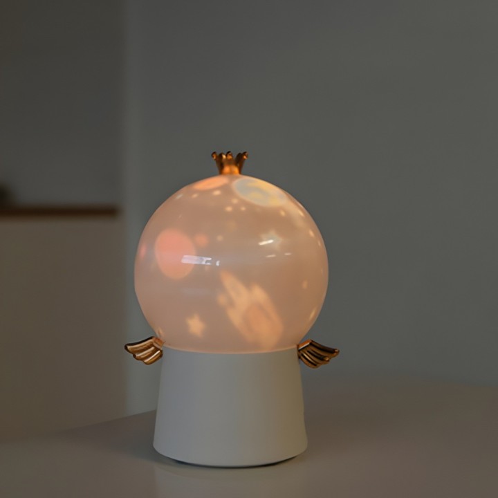Lámpara Proyector Galaxia Niños Luz Nocturna Recargable Usb