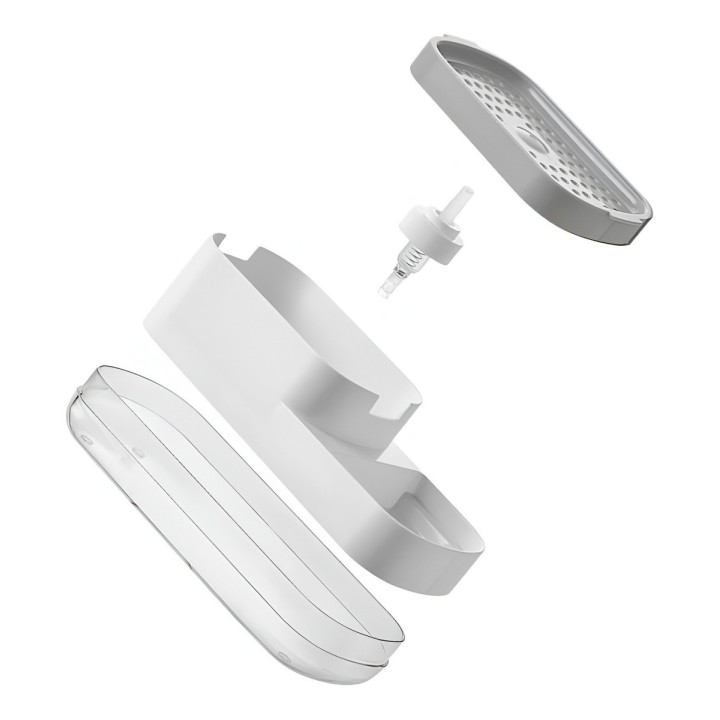 Dispensador Jabón Lavaloza Organizador Esponja Cocina 2 En 1