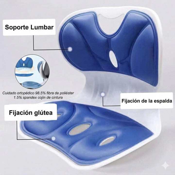 Silla Correctora Postura Ortopédica Soporte Lumbar Espalda