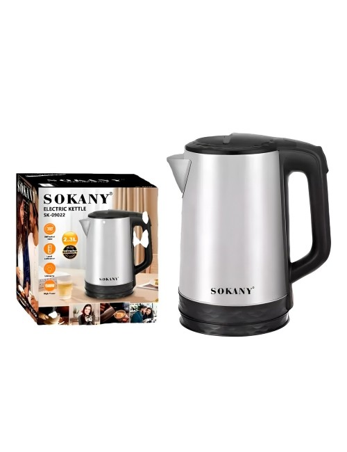 Hervidor Eléctrico Acero Inoxidable 2.3 Litros 1500w Rápido