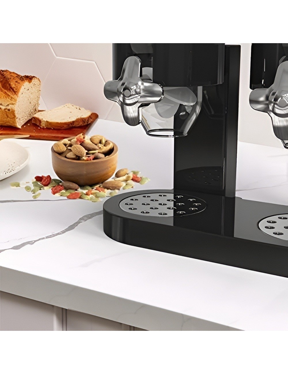 Dispensador Triple Cereales Granos Alimentos Secos Cocina