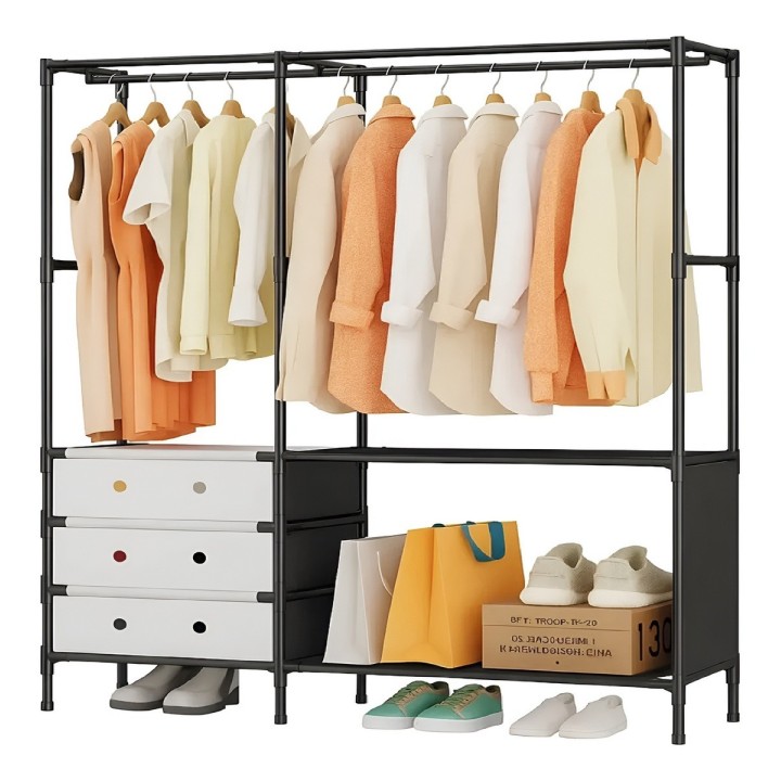 Closet Armario Organizador Ropa Con Gavetas 188cm De Altura