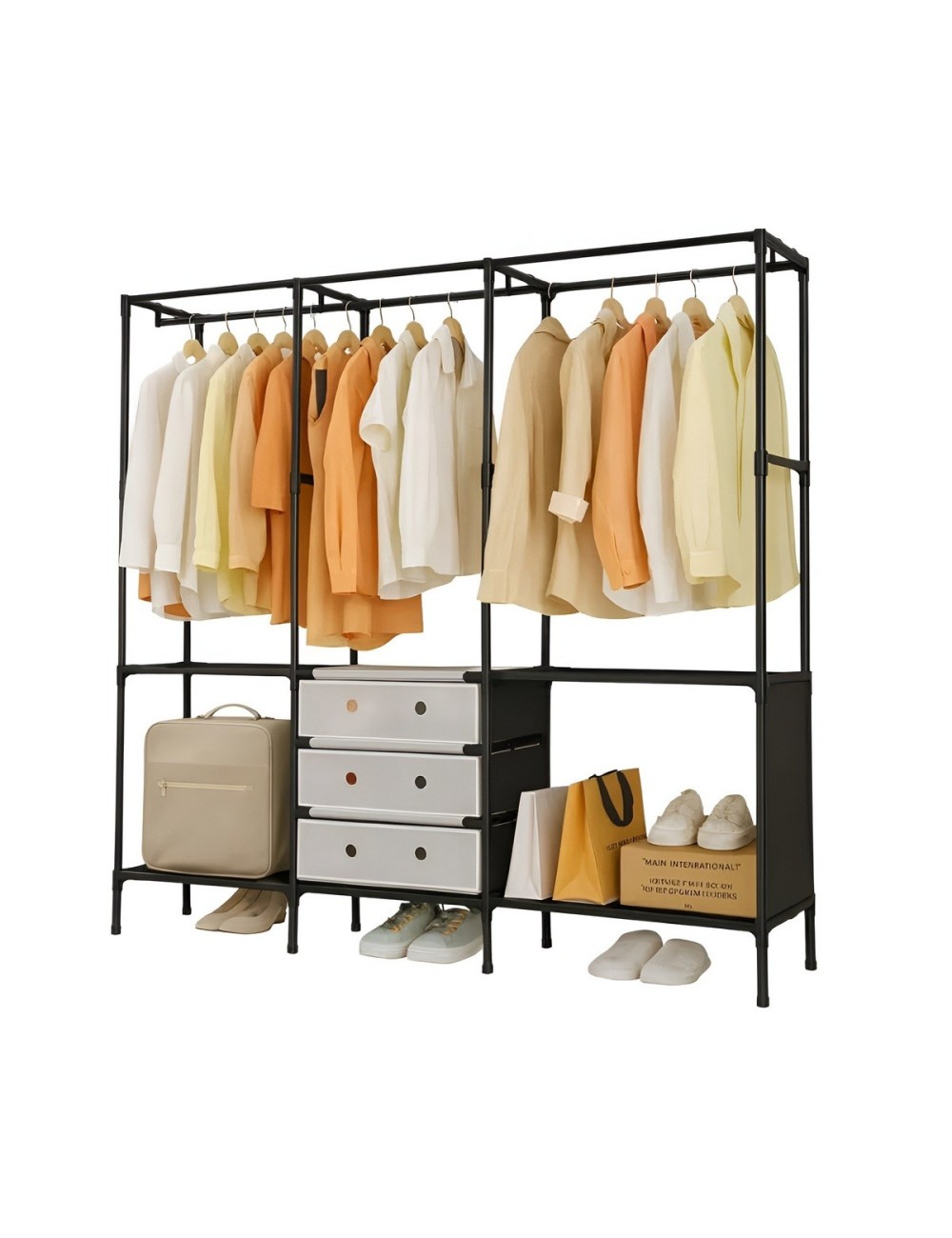 Closet Armario Organizador Multifuncional Ropa Con Gavetas