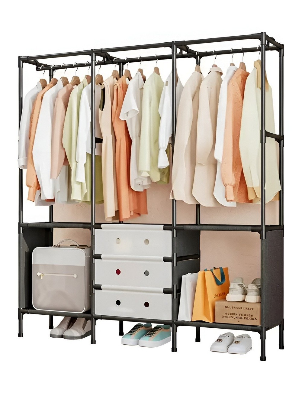 Closet Armario Organizador Multifuncional Ropa Con Gavetas