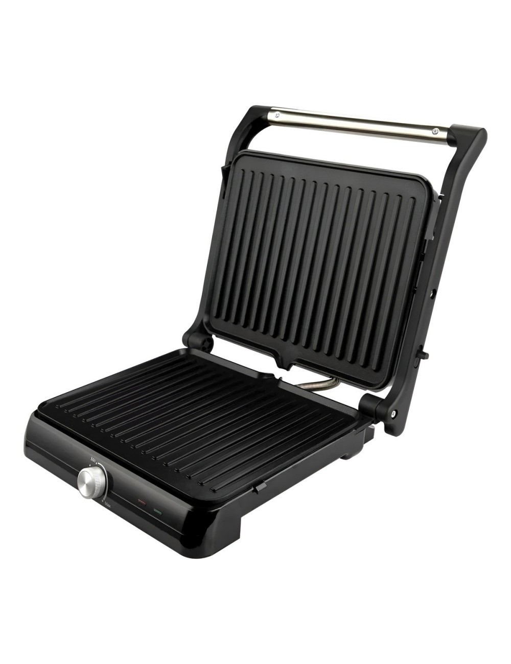 Parrilla Grill Eléctrica 2000w Multiuso Apertura 180 Grados