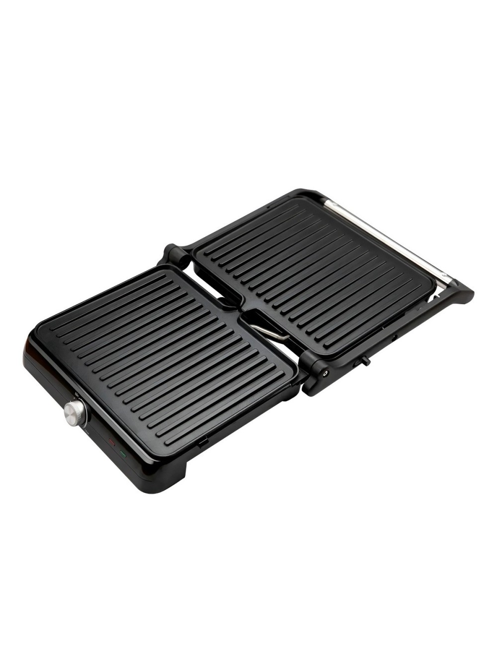 Parrilla Grill Eléctrica 2000w Multiuso Apertura 180 Grados