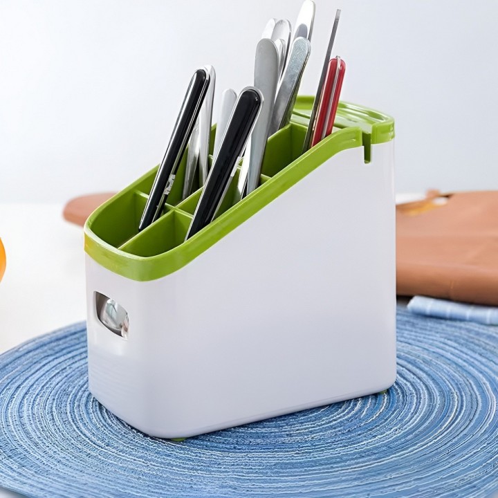 Organizador De Cubiertos Genérica Escurridor Compartimiento