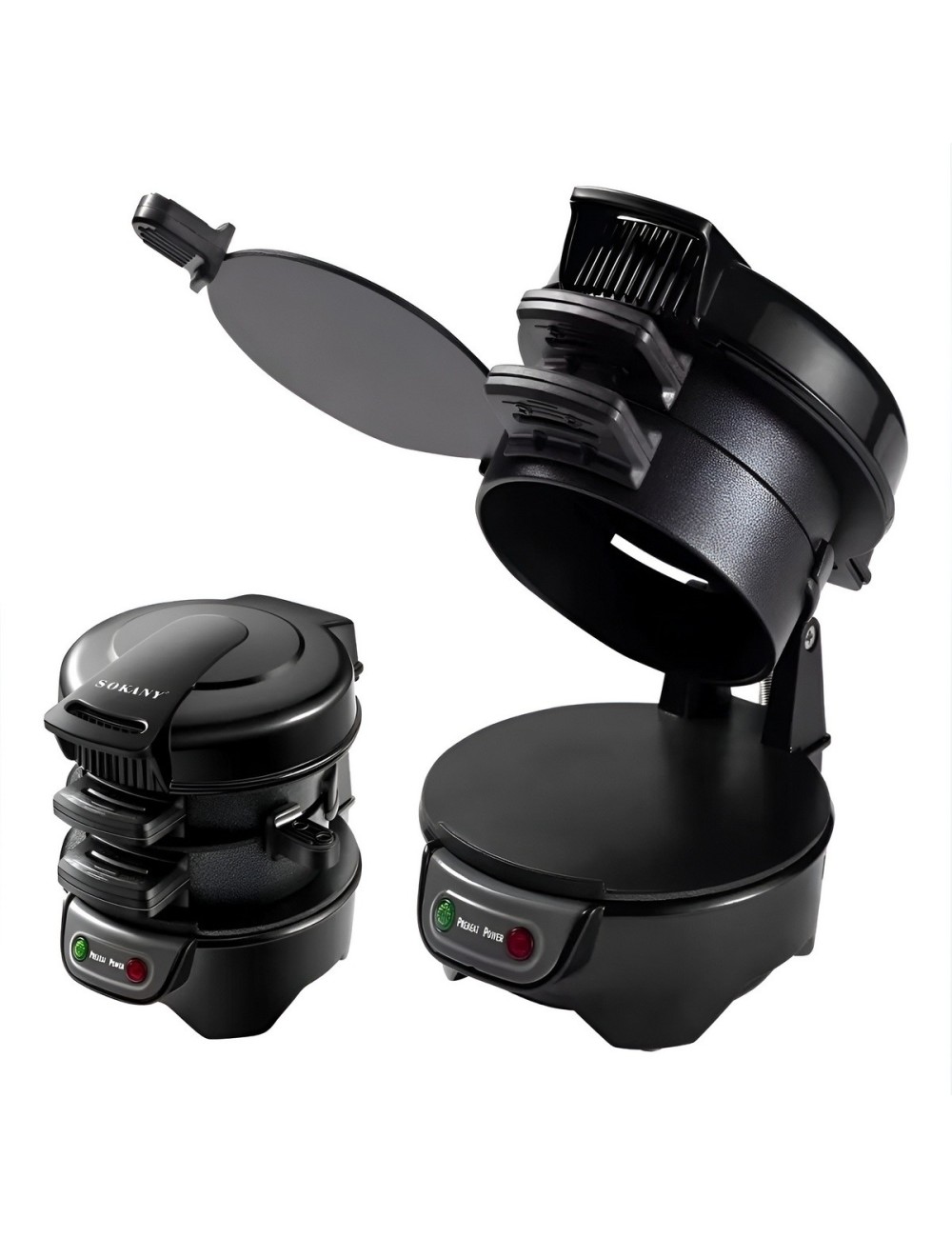 Máquina Para Hacer Sándwich De Desayuno Y Hamburguesas 600w