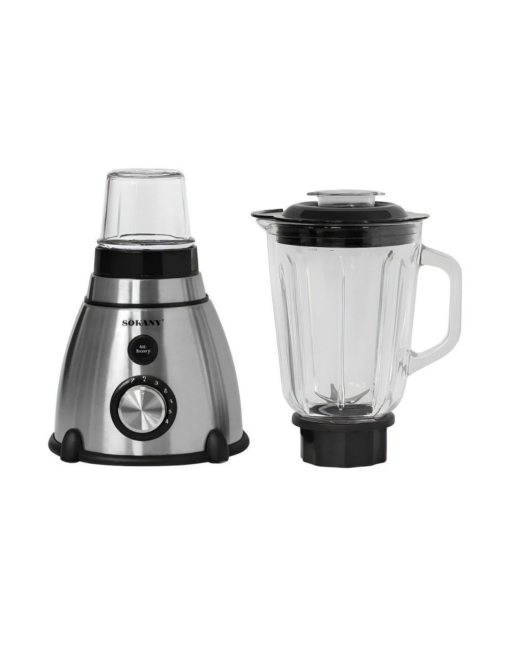 Licuadora De Vidrio 1.5l Motor 800w Tritura Hielo + Molino