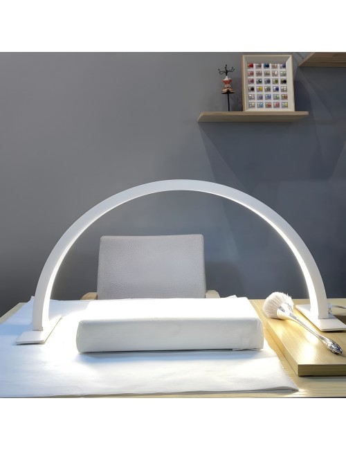 Lámpara Media Luna Led Para Manicura Pestañas Y Tatuajes