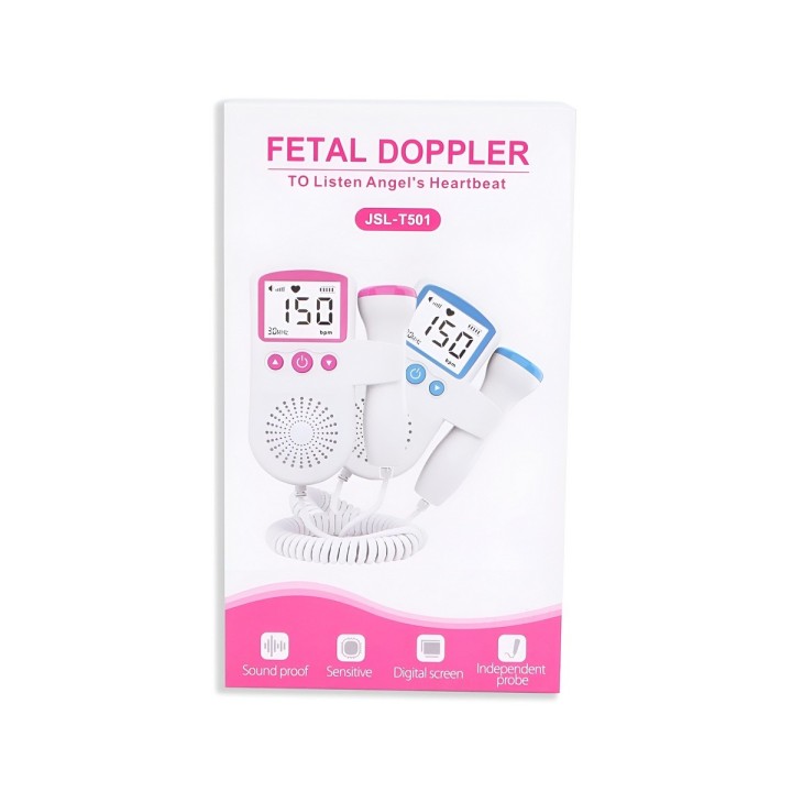 Doppler Fetal Monitor Latidos Bebe Portátil Digital