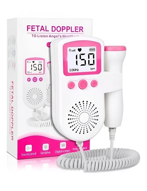 Doppler Fetal Monitor Latidos Bebe Portátil Digital