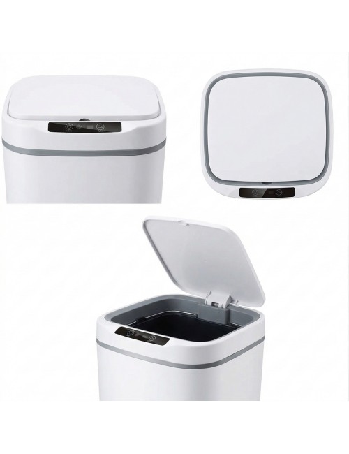 Caneca Basurero Inteligente Sensor De Movimiento Recargable