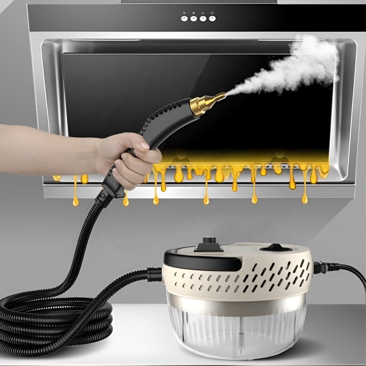 Limpiadora A Vapor Alta Presion 3000w Portatil 6 Niveles