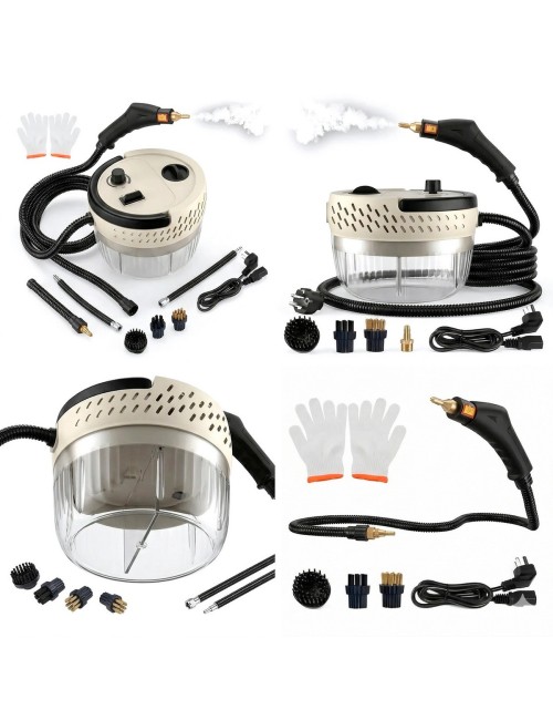 Limpiadora A Vapor Alta Presion 3000w Portatil 6 Niveles